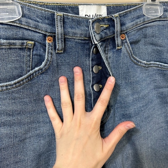 DU/ER High Rise Straight Jean - Picture 6 of 12